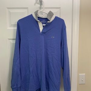 Men’s Vineyard Vines small rugby shirt
